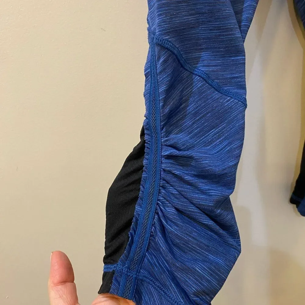 Lululemon Run For Your Life Crop Leggings Women Size 4